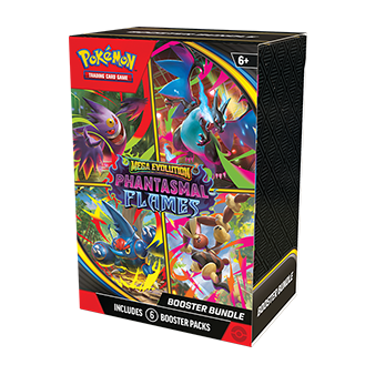 Pokémon TCG: Mega Evolution—Phantasmal Flames Booster Bundle