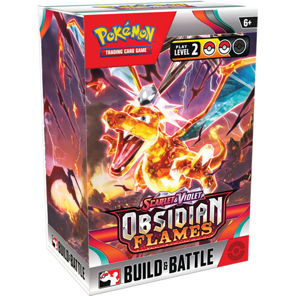 POKEMON TCG: SCARLET AND VIOLET: OBSIDIAN FLAMES: BUILD AND BATTLE BOX