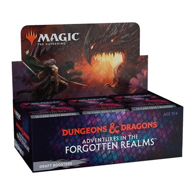 MTG Dungons and Dragons Adventures in the Forgotten Realms Draft Booster Box