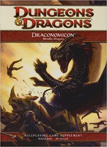 D&D 4e Draconomicon - Metallic Dragons