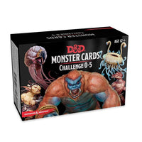 D&D Monster Cards: Challenge 0-5