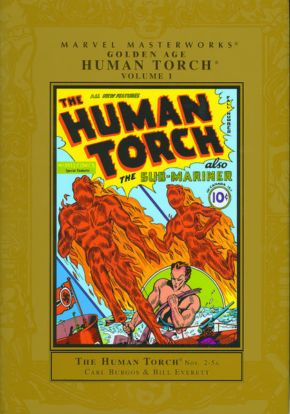 MMW GOLDEN AGE HUMAN TORCH HC VOL 01 NEW ED