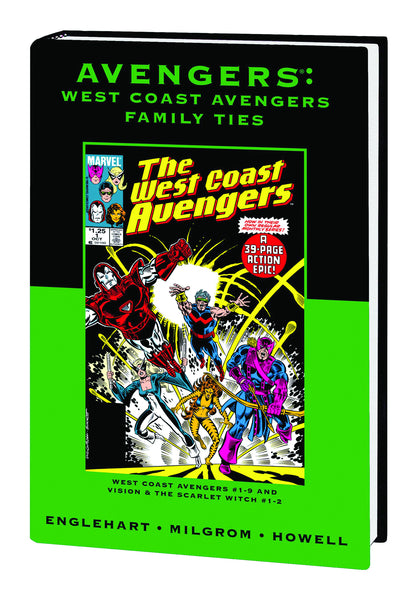 AVENGERS WEST COAST PREM HC FAMILY TIES DM VAR ED 64