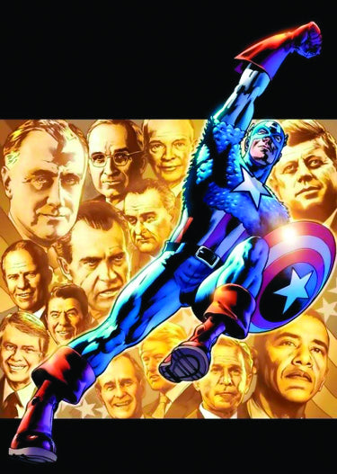 CAPTAIN AMERICA MAN OUT OF TIME PREM HC