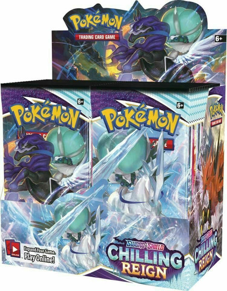 Pokemon Sword and Shield Chilling Reign Sealed/Unopened Booster Box